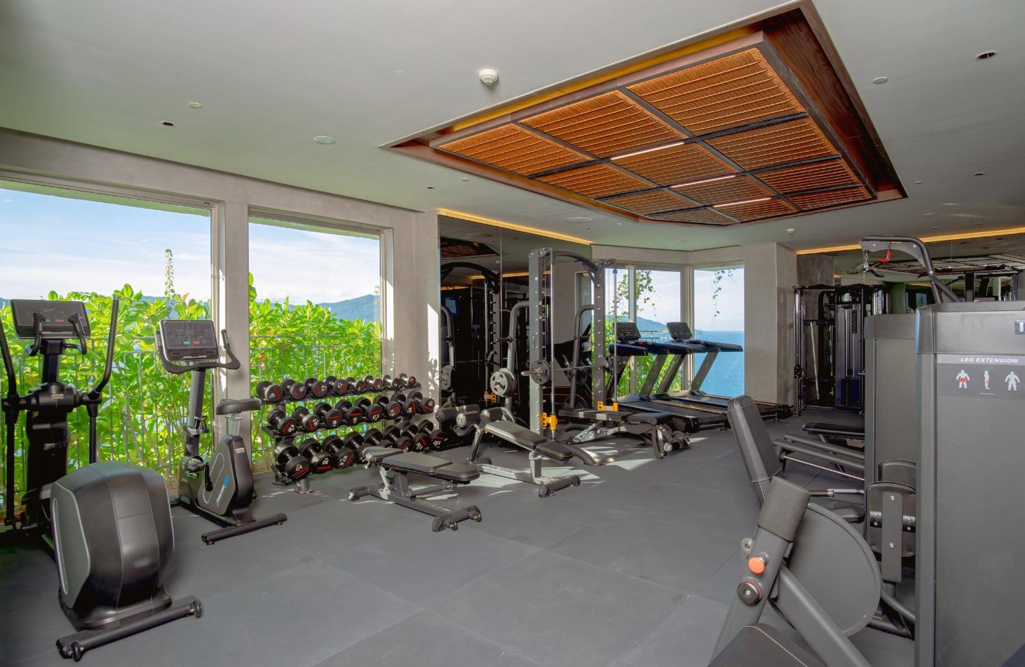 M Hotel Danang Εξωτερικό φωτογραφία The gym at the hotel